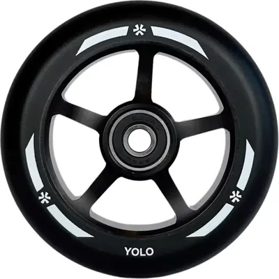 Produktbild von Union Yolo Stunt-Scooter Rolle Abec9 100mm Schwarz