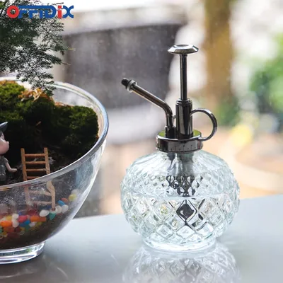 Produktbild von Kleine Pflanzensprühe 300ml Glasflasche mit Plastikpumpe