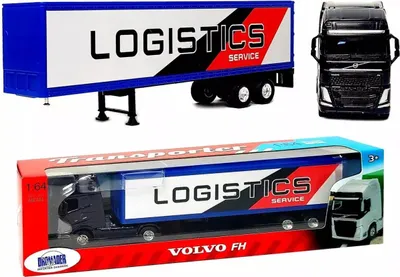 Obrázok produktu pre Nákladné vozidlo WELLY 1:64 Volvo 58018 80186