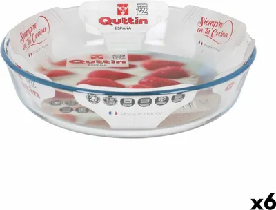 Obrázek produktu pro Zapékací mísa z bílého skla 2,3 l ø 26 x 5,9 cm (6 kusů)