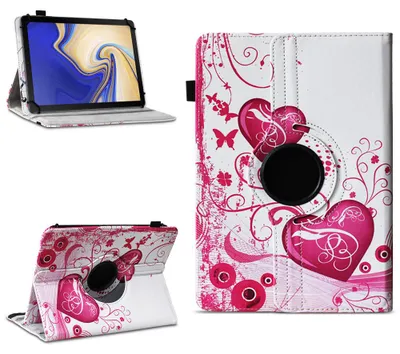 Produktbild von Tablet Hülle Samsung Galaxy Tab S4 10.5 Tasche Schutzhülle Case Cover DrehbarFarben:Motiv 6