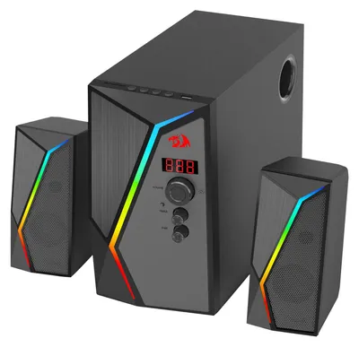 Produktbild von REDRAGON GS520 PRO, 2.1 Kanäle, 25 W, 120 - 20000 Hz, Schwarz