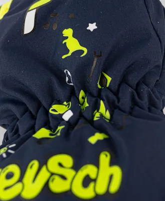 Produktbild von Reusch Kids Winterhandschuhe, Größe:V, Farbe:DRESS BLUE/SAFETY YELLOW