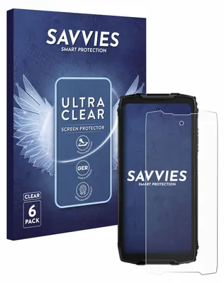 Produktbild von 6x Für Blackview BV9300 Pro Schutzfolie Savvies Displayschutz Display Schutz Folie Klar Transparent