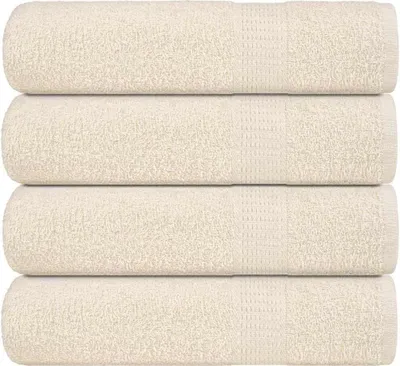 Produktbild von Handtücher FROGN 4 Stk. Creme 50x100 cm 360 g/m²