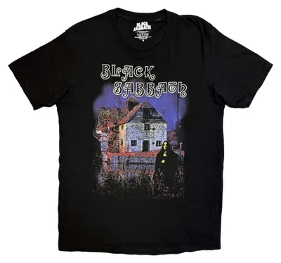 Produktbild von Black Sabbath - T-Shirt für Herren/Damen Uni, Halloween RO17041 (M) (Schwarz)