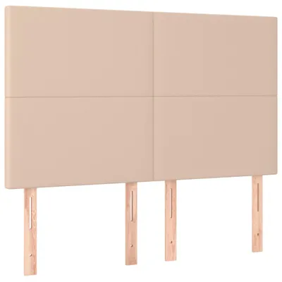 Produktbild von VidaXL 3116147, Cappuccino, Baumwolle, Polyester, Polyvinylchlorid (PVC), 1440 mm, 118 cm, 128 cm, 50 mm