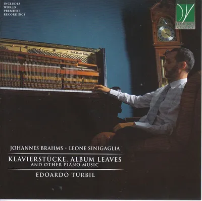 Produktbild von Johannes Brahms (1833-1897): Edoardo Turbil - Klavierstücke, Album Leaves - - (CD / E)