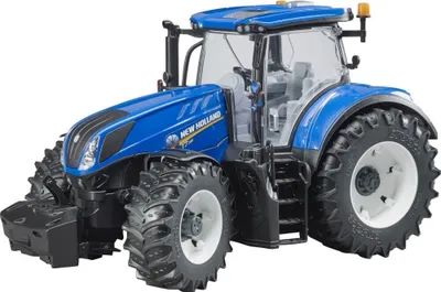 Produktbild von BRUDER Kinder Spielzeug Traktor New Holland T7.315 Spielzeugtraktor blau / 03120