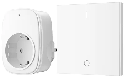 Immagine prodotto di Presa wireless con telecomando - 3680 W - Portata 30 m - Bianco