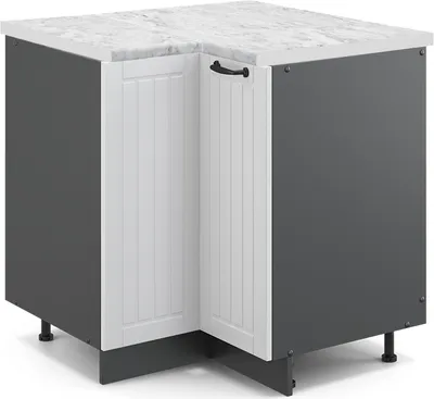 Imagen del producto de Armario de esquina Vicco Fame-Line Blanco casa de campo 80.5 cm , ET Mármol, Model 46099