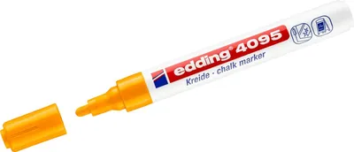 Produktbild von Edding - Kreidemarker 4095 rund 2-3mm neonorange | 10 Stück