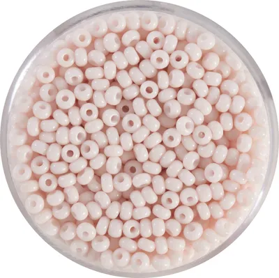 Produktbild von Rocailles, satte Farben, 2,6mm Creme