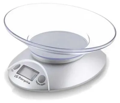 Produktbild von Orbegozo PC 1009, Elektronische Küchenwaage, 3 kg, 1 g, Grau, Tasten, LCD