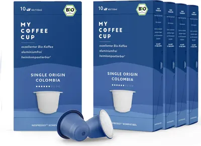 Produktbild von My Coffee Cup - Single Origin Colombia – 50 Kapseln