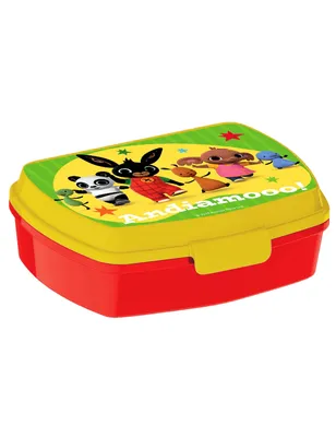 Immagine prodotto di Simpatica scatola per merenda Bing per bambini colorata 6 x 17 x 13 cm