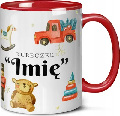 Obrázek produktu pro Vánoční hrnek se jménem, vánoční dárek pro děti, Vánoce + jméno
