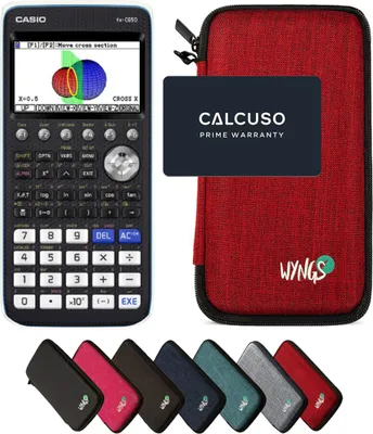 Produktbild von Casio fx-CG50 inkl. WYNGS Schutztasche Rot - Grafikrechner - Basic Set