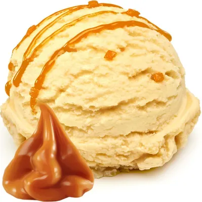 Image de Poudre de glace végétalienne au caramel sans sucre et sans lactose 1 kg