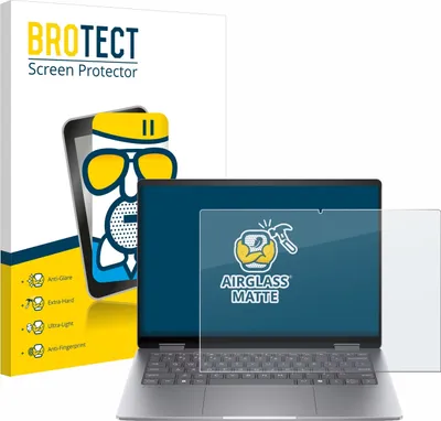 Produktbild von BROTECT Entspiegelungs Schutzglas für HP Envy x360 2-in-1 14-fa0008na Schutzfolie Panzer Folie Glas Display Schutz matt