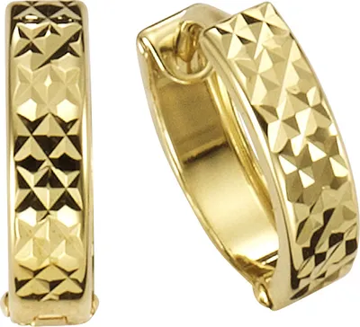 Produktbild von F Creole 333/- Gold 1,2cm gelb 371310404