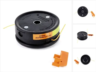 Produktbild von Stihl 40037102140 SuperCut 40-2 Mдhkopf, schwarz
