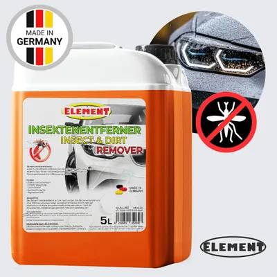 Produktbild von Element Insektenentferner & Schmutzlöser | 5 Liter | Insect & Dirt Remover | Material- und lackschonend | Insektenreiniger Auto KFZ