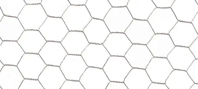 Produktbild von 1 x 25 m Metallgewebe - 13 x 0,7 mm Maschenweite - Sechseckstruktur - Dreifachdrehung