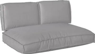 Immagine prodotto di vidaXL Set di cuscini 3 pezzi in tessuto oxford grigio