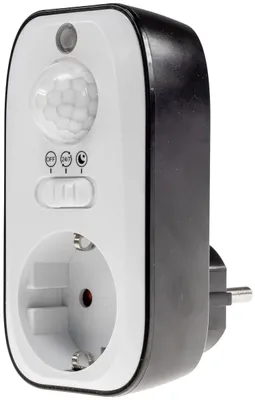 Image de Prise intermédiaire avec détecteur de mouvement 230V 1200Watt