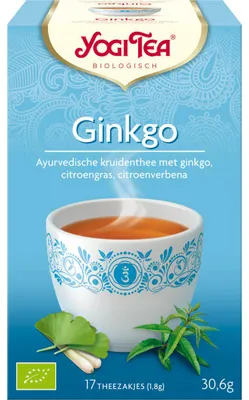 Productafbeelding van Yogi Tea Ginkgo  (17 stuks)