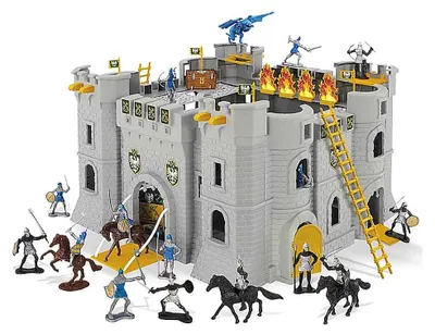 Produktbild von Ritterburg mit Figuren und Drachen
