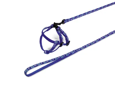 Produktbild von Nobby Garnitur Nylon Kaninchen Carrot blau