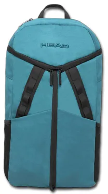 Imagen del producto de Mochila uni de poliéster turquesa, 30x53x16 cm, marca Head, modelo D3ORHD006T