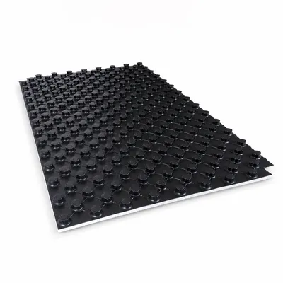 Produktbild von BELVIT Noppenplatten 11 mm Dämmung Noppensystemplatten für Fußbodenheizung EPS 200 Schwarz 1450 x 850 mm (20 m²)