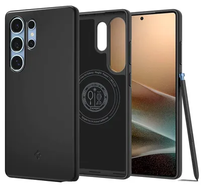 Obrázok produktu pre Spigen Thin Fit (MagFit), Ochranný obal, Samsung, Galaxy S25 Ultra, 17,5 cm (6.9"), Čierna