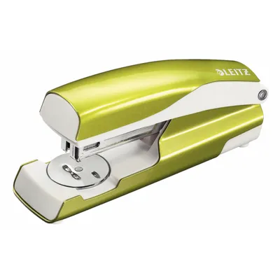 Obrázok produktu pre Leitz NeXXt 5502, 30 listy, Zelená, Strieborná, 24/6, Kov, Plast, 80 g/m², Vršok