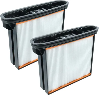 Produktbild von vhbw 2x Flachfaltenfilter F8 kompatibel mit Stier ABS-35M Industriestaubsauger Nass-/Trockensauger Staubsauger