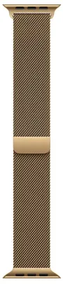 Produktbild von Apple 40 mm Milanaise Armband Brillantgold, Band, Smartwatch, Gold, Apple, Watch 40 mm, Edelstahl