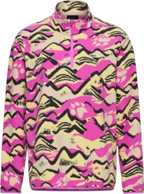 Produktbild von Jack Wolfskin Paw Era 100 Print Hz Damen Fleecepullover braun M