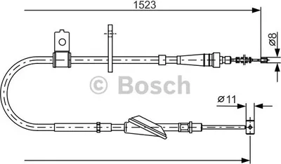Produktbild von Bosch Seilzug, Feststellbremse  1 987 482 092