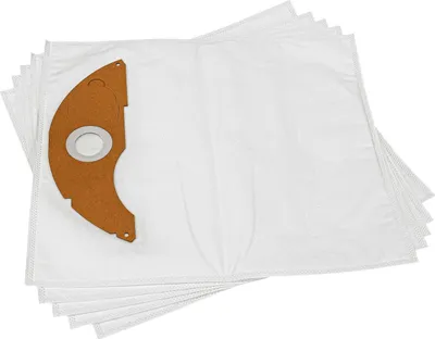 Produktbild von vhbw 5x Staubbeutel Ersatz für Starmix FBV 22, 454870 für Staubsauger - 42cm x 26cm Weiß