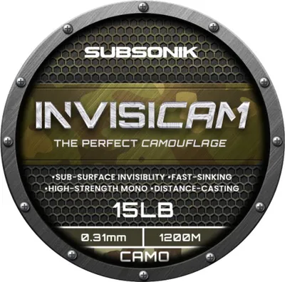 Obrázok produktu pre Rybársky vlasec Sonik Subsonik Invisicam Snag Leader 45 lb 100 m 0,55 mm