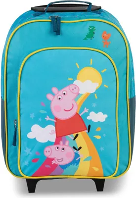 Produktbild von Hasbro Peppa Pig Kindertrolley: Türkis