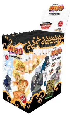 Zdjęcie produktu dla Naruto Mythos TCG, zestaw "Shinobi Shido", edycja kolekcjonerska, opakowanie zbiorcze (display), wersja angielska