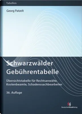 Image de Schwarzwälder Gebührentabelle