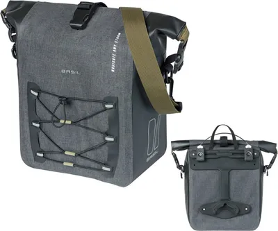 Produktbild von Basil Tasche Navigator Storm MIK Side M schwarz 34x28x19cm 12 bis 15l MIK