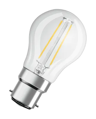 Obrázek produktu pro LED žárovka OSRAM | patice: B22d | teplá bílá | 2700 K | 2,50 W | náhrada za 25 W žárovku | čirá | LED Retrofit CLASSIC P [třída energetické účinnosti A++]