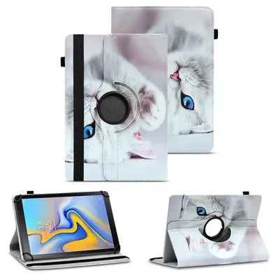 Produktbild von Schutzhülle für T-Mobile REVVL Tab 5G Tablet Hülle Tasche Case 360 Grad DrehbarFarben:Motiv 10