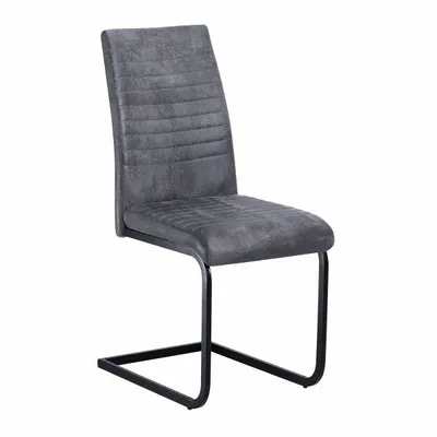 Produktbild von CasaDolce 4-er Set Esszimmerstuhl ALEX, grau, 45x53x103 cm